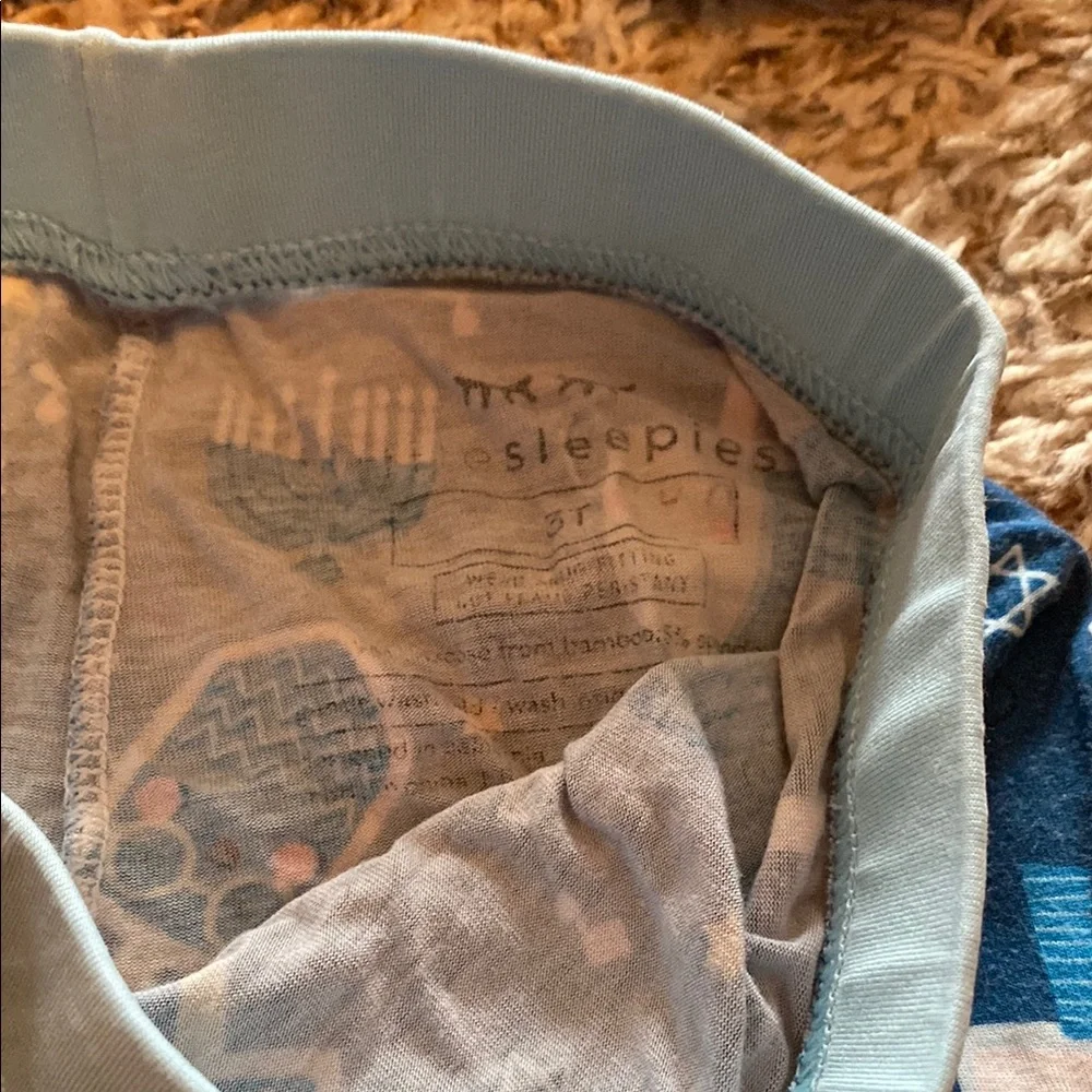 Little SLEEPIES Kids Blue Pajamas Set - Picture 4 of 4